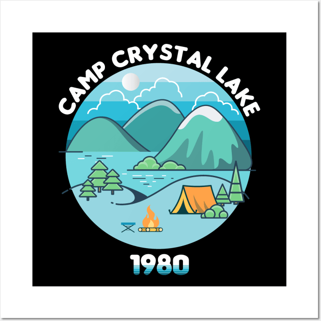 Camp Crystal Lake Wall Art by Olievera